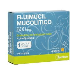 FLUIMUCIL MUCOLITICO 600 mg 10 bustine