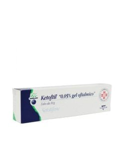 KETOFTIL gel oftalmico 10 g