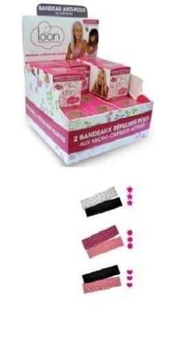 LOON 721 FASCIA ANTIPIDOCCHI NERO