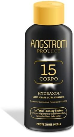 Angstrom Protect Hydraxol Spf 15 Latte Solare 200 ml