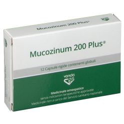 Mucozinum 200 Plus 12 Capsule