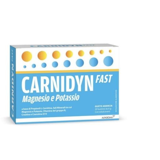 Carnidyn Fast Magnesio E Potassio 20 Bustine
