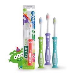 GUM KIDS Spazzolino Bambini 3-6 anni