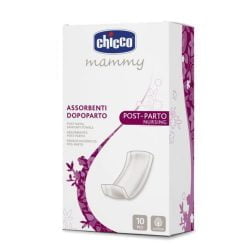 Chicco Assorbenti Post Parto Cotone 10 Pezzi