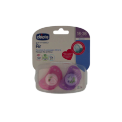 Chicco Succhietto Physio Air Silicone 16-36 Mesi Rosa 2 Pezzi