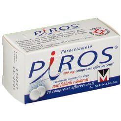 Piros 500 mg 10 Compresse Effervescenti