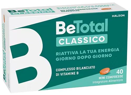 Betotal Integratore Vitamine Gruppo B 40 Compresse - Betotal Integratore Vitamine Gruppo B 40 Compresse