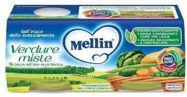 Mellin Omogeneizzato Verdure Miste 2 X 80 grammi - legend