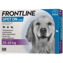 Frontline Spot-On Cani 20-40 Kg 4 Pipette