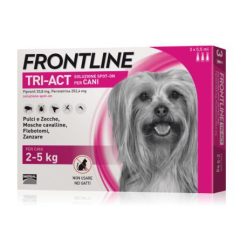 Frontline Tri-Act Cani 2-5 Kg 3 Pipette