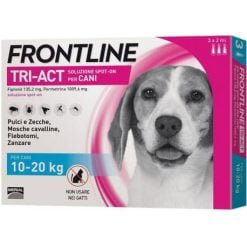 Frontline Tri-Act Cani Da 10 A 20 Kg 3 Pipette