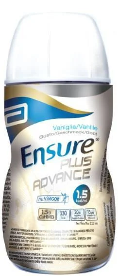 Ensure Plus Advance Vaniglia 4 X 220 ml
