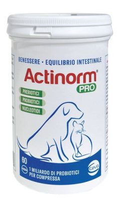 Actinorm Pro Cani E Gatti 60 Compresse