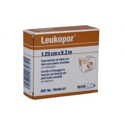 LEUKOPOR cerotto con dispense 9,2 metri X1,25 cm