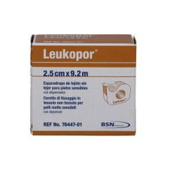 LEUKOPOR cerotto con dispenser 9,2 metri X 2.50 cm