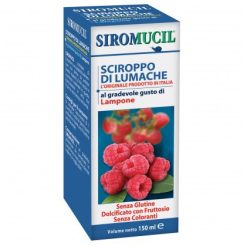 SIROMUCIL sciroppo cvon estratto di lumaca gusto Lampone 150 ml