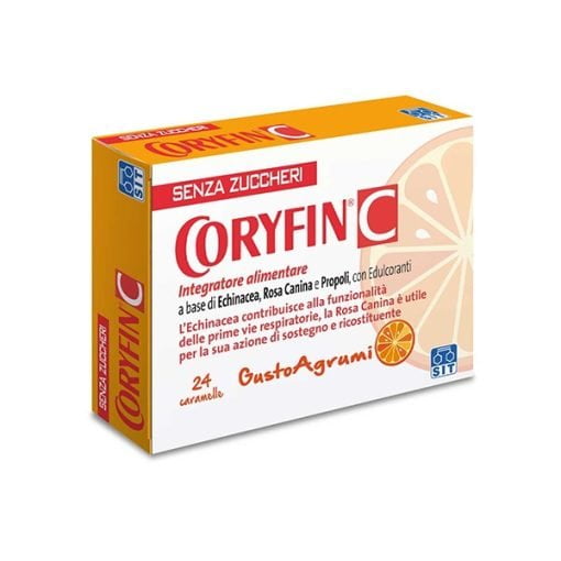 CORYFIN C 24 caramelle Agrumi senza zucchero