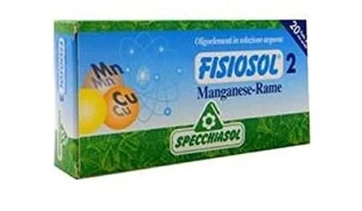Fisiosol 2 Manganese-Rame 20 Fiale