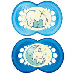 Mam Night 16m+ 2 Succhietti Caucciù