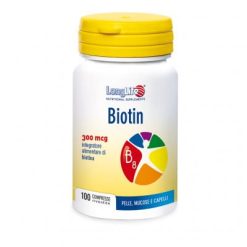 Longlife Biotin 300 Mcg 100 Tavolette
