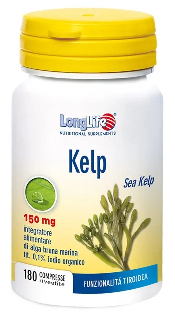 Longlife Kelp 180 Compresse