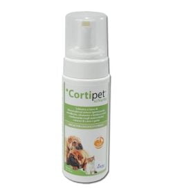 Cortipet Schiuma Emolliente E Lenitiva Per Cani E Gatti 150 ml