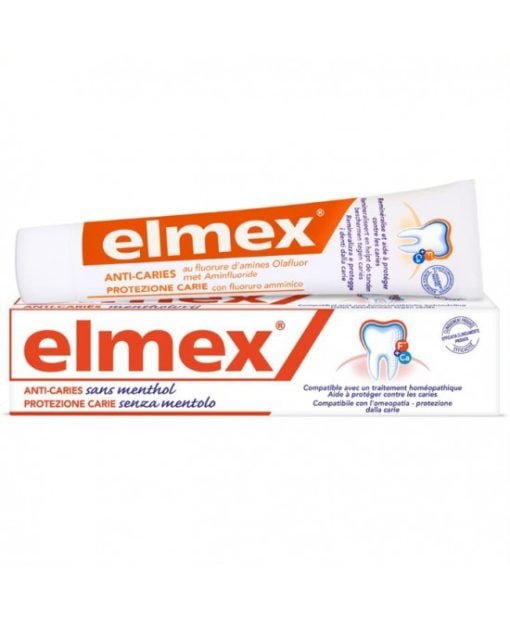 ELMEX Protezione Carie Senza Mentolo Dentifricio 75 ml