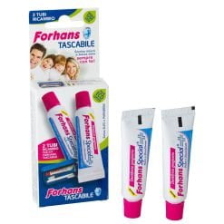 FORHANS Dentifricio Specifico Tascabile 2 Tubi 12.5 ml