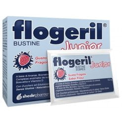 Flogeril Junior Fragola 20 Bustine