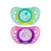 Chicco Succhietto Physio Air 12m+ Caucciù Girl 2 Pezzi