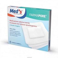 Meds Medicazione Adesiva Sterile 15x15 cm 5 Pezzi