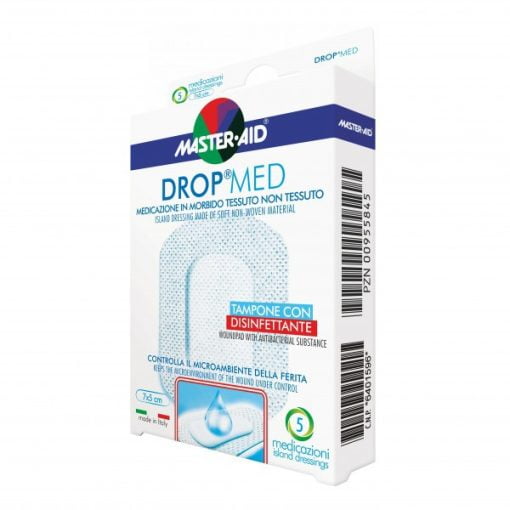 Master Aid Drop Med 7 X 5 cm 5 Medicazioni