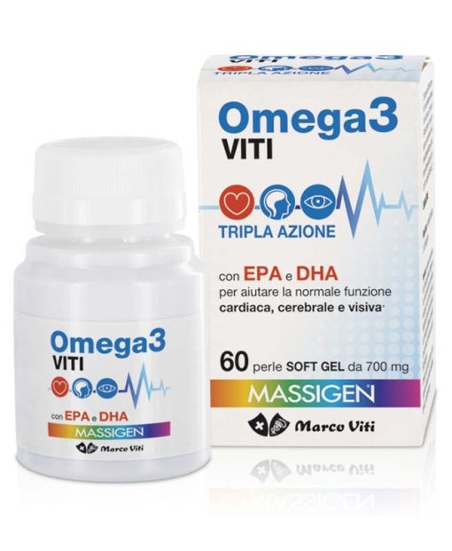 Massigen Omega 3 Tripla Azione 60 Perle