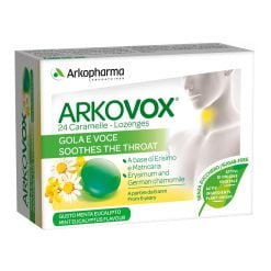 Arkovox Menta Eucalipto 24 Pastiglie