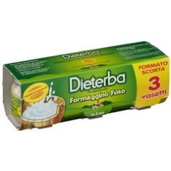 Dieterba Omogeneizzato Formaggino 3 X 80 grammi
