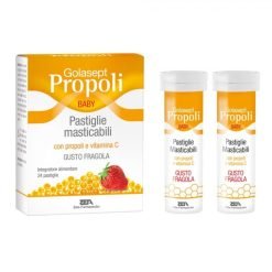 Golasept Propoli Baby Fragola 24 Compresse