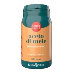 Erba Vita Aceto Mele 60 Capsule