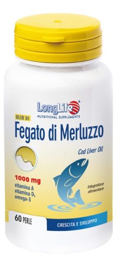 Longlife Olio Fegato Di Merluzzo 1000 Mg 60 Perle