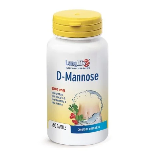 Longlife D-Mannose 60 Capsule