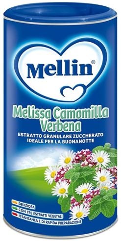 Mellin Buonanotte Tisana Melissa Camomilla Verbena 200 grammi