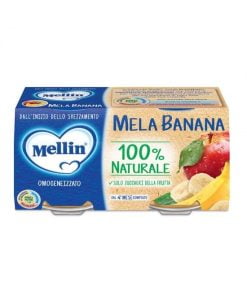 Mellin Omogeneizzato Mela E Banana 2 X 100 grammi