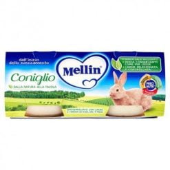 Mellin Omogeneizzato Coniglio 2 X 80 grammi