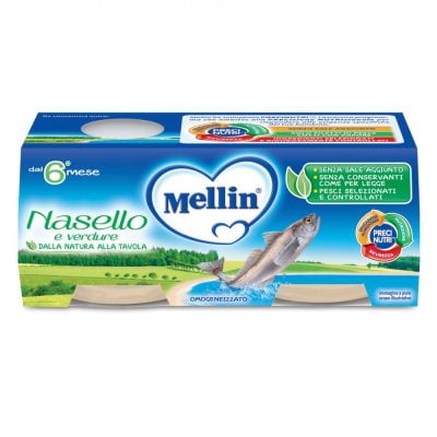 Mellin Omogeneizzato Banana Kiwi 2 X 100 Grammi - Prezzo In Offerta