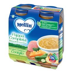 Mellin Pappa Completa Coniglio 2 X 250 grammi