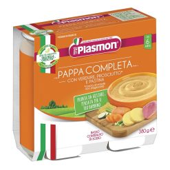 Plasmon Pappa Completa Prosciutto Verdure E Pastina 2 X 190 grammi