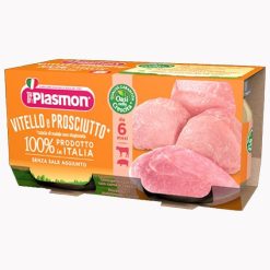 Plasmon Omogeneizzato Vitello E Prosciutto 2 X 80 grammi
