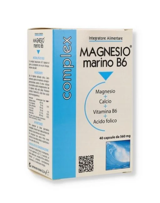 Magnesio Marino B6 40 Capsule