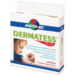 Dermatess Plus Garza Tnt 5 X 9 cm 12 Pezzi