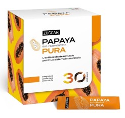 Papaya Pura Papaya Bio-Fermentata Integratore Antiossidante e Difese Immunitarie 30 Stick