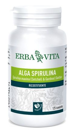 ALGA SPIRULINA Erba Vita 125 tavolette